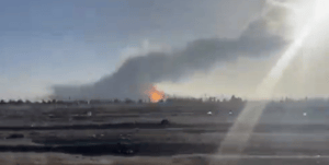 IRGC naval base in Sirjan hammered in intense strike.