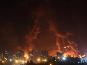 IAF striking in Iran