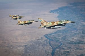 IAF striking in Iran