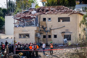 Iranian missile strikes home in Eshtaol, March 28, 2 206
