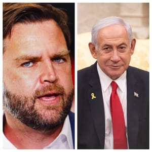 JD Vance, Benjamin Netanyahu