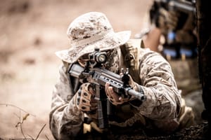 US Special forces soldier