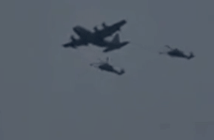 Search and rescue looks for downed US fighter jet pilot and navigator