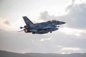 IAF jet takes off for Iran strikes