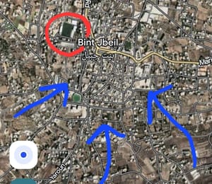 IDF soldiers encircle Bint Jbeil