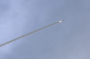 Intercepting a missile from Lebanon