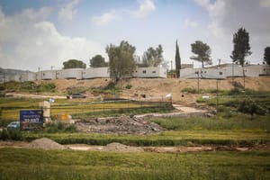 View of the settlement of Sa-Nur in the West Bank, April 19, 2026.