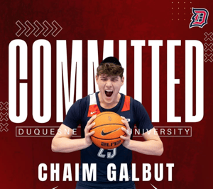 Chaim Galbut heads to Duquesne