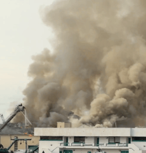 Fire Destroys USF St. Petersburg Marine Science Lab