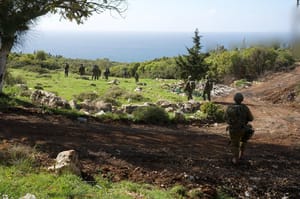 IDF soldiers operate in Lebanon (Illustrative only)