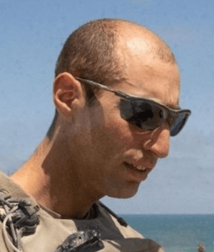 Israeli Brigade Commander Meir Biderman 