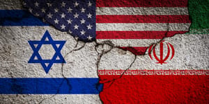 USA, Israel, Iran