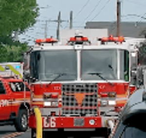 FDNY fire truck on scene