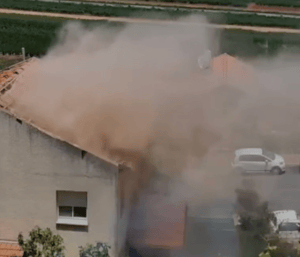 Hezbollah Drone Strikes House in Metula
