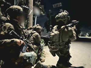 IDF soldiers operate in South Lebanon 