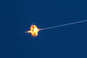 Anti-missile batteries fire interceptors at Hezbollah missiles, May 30 2026