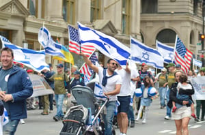 Marchers at the 2025 parade.