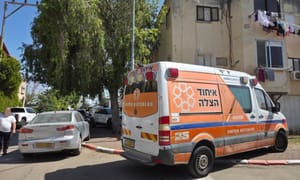 United Hatzalah at the scene of the incident 