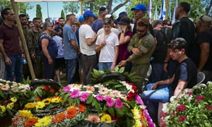 Funeral of Cpt Eitan Lemberg, HYD