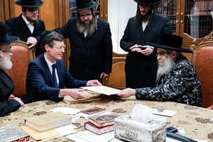 Martin Marks and the Satmar Rov