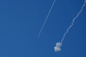 Iron dome intercepts missile from Lebanon over Northern israel