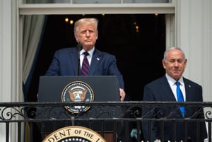 President Trump; PM Netanyahu
