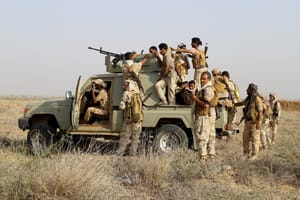 Violent battles between government forces and Houthi rebels in the north of Hajjah Governorate, bordering Saudi Arabia