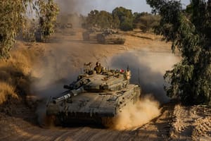 IDF tank in Lebanon