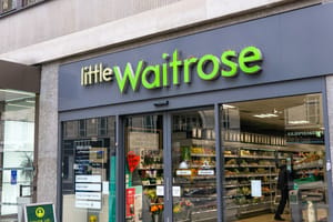 UK Waitrose store (illustrative only)