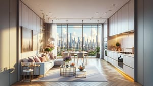 Upscale apartment