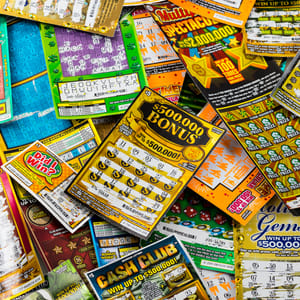 Lottery ticket (Illustration)