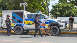 Phillipines police officers