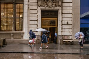 Raining in Manhattan