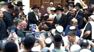 The Yanuka at Nichum Aveilim for Rabbi Guetta ztz"l