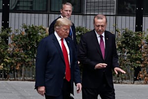 President Donald Trump and Turkish President Recep Tayyip Erdogan