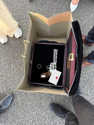 Loaded, Personalized Revolvers