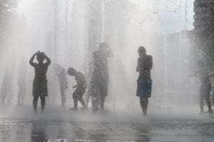 enduring the heat wave across Europe