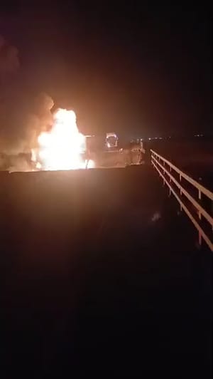 U.S. strikes bridge in Iran