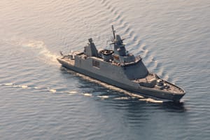 Iranian military vessel