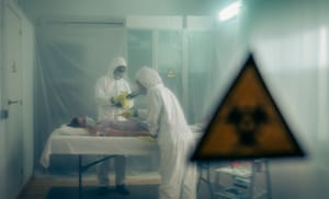 Sealed room for Ebola-infected patients