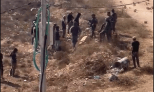 Settlers in Tel Talpiyot