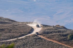 IDF soldiers on Israel-Lebanon border