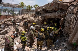 Israel providing aid and rescue following the Columbia earthquake