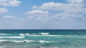Calm and deceptive sea
