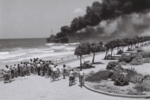 Altelena goes up in flames, June 1948