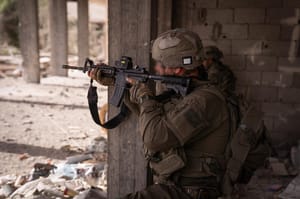 IDF operating in Gaza
