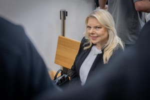 Sara Netanyahu, wife of Israeli Prime Minister Benjamin Netanyahu