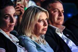 Sara Netanyahu, wife of Israeli Prime Minister Benjamin Netanyahu