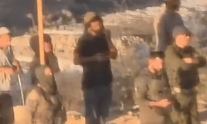 From the footage of the prayer with the soldiers
