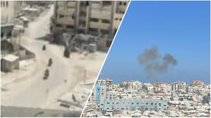 IDf strikes Gaza